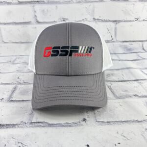 Glock Sport Shooting Foundation GSSF Range Hat Cap Mesh Back Adjustable Gray